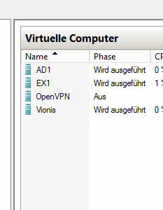 Virtuelle Server mit Hyper-V